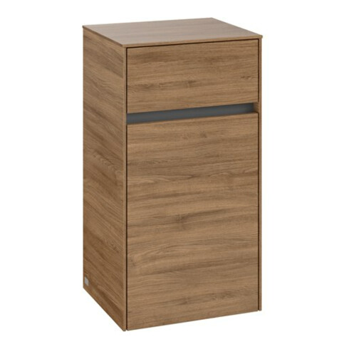 V&B Collaro Armoire latérale 40,4x74,8x34,9cm, raccord gauche, chêne Kansas