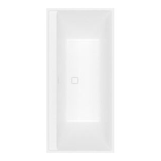 V&B Collaro Duo Baignoire rectangulaire 160x75 cm, EB, blanc pierre