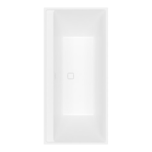 V&B Collaro Duo Baignoire rectangulaire 160x75 cm, EB, blanc pierre