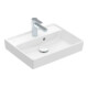 V&B Collaro lavabo 50x40 cm, avec trop-plein, sous-meuble poncé, blanc-1