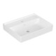 V&B Collaro Lavabo 50x40 cm, sans trop-plein, stone white C-plus-1