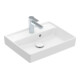V&B Collaro Lavabo 50x40cm, avec trop-plein, sous-meuble fermé, blanc brillant C+-1