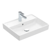 V&B Collaro Lavabo 55x44 cm, avec trop-plein, blanc C-plus