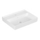 V&B Collaro lavabo 55x44 cm, sans trop-plein, blanc pierre C-plus-3