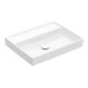 V&B Collaro lavabo 60x47, sans trop-plein, sans perçage robinet, blanc C-plus-3