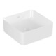 V&B Collaro lavabo à poser 38x38 cm, sans trop-plein, blanc C-plus-1