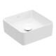 V&B Collaro lavabo à poser 38x38 cm, sans trop-plein, blanc C-plus-4