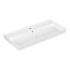V&B Collaro Meuble-lavabo 100x47 cm, avec trop-plein, blanc-3