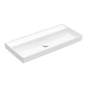V&B Collaro Meuble-lavabo 100x47 cm, sans trop-plein, sans trou de robinet, blanc
