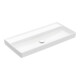 V&B Collaro Meuble-Lavabo 100x47, sans trou de robinet, blanc C-plus-1