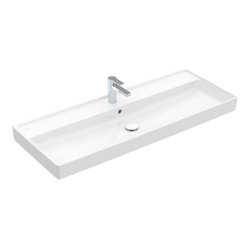 V&B Collaro Meuble-Lavabo 120x47 cm, avec trop-plein, blanc