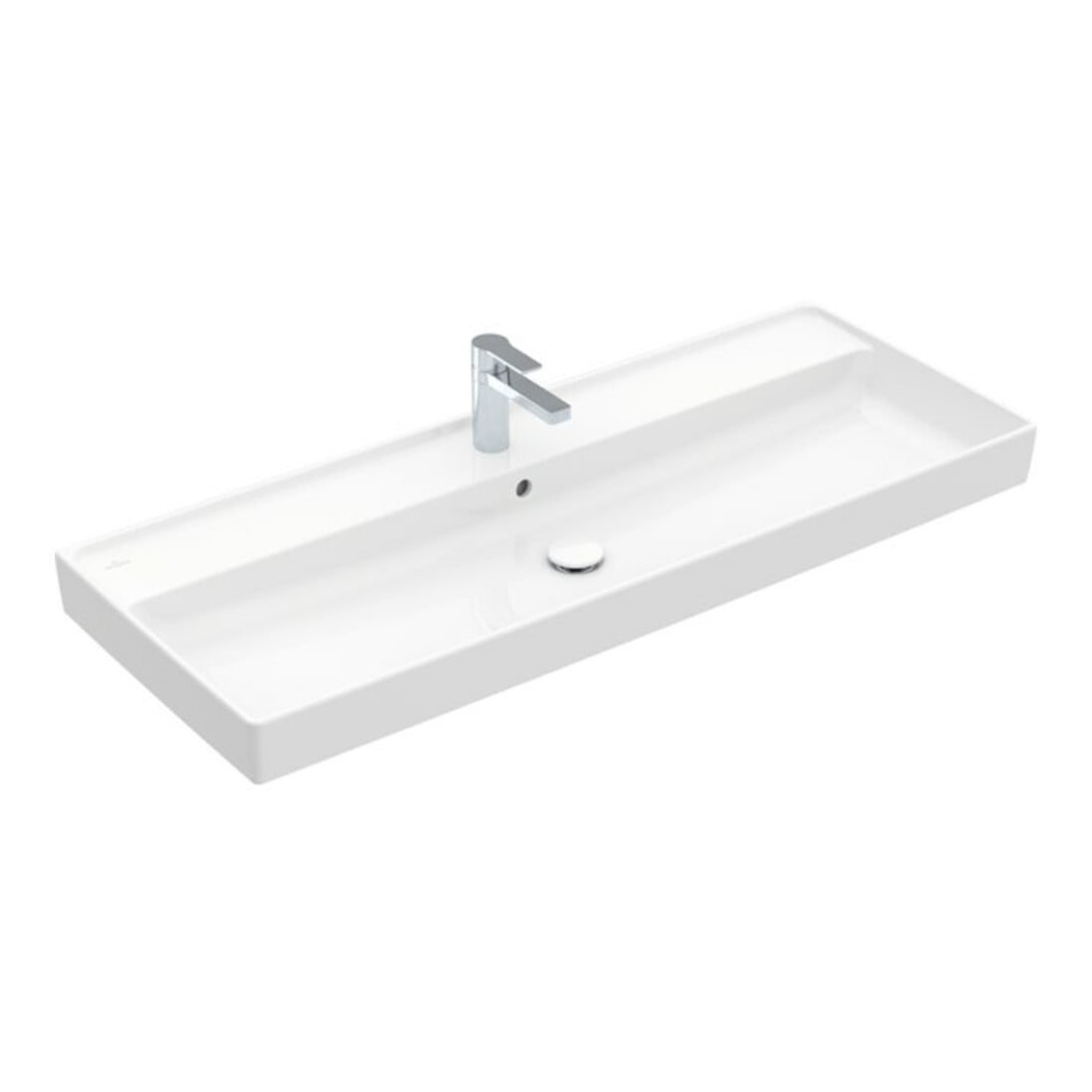 V&B Collaro Meuble-Lavabo 120x47 cm, avec trop-plein, blanc