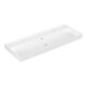 V&B Collaro Meuble-lavabo 120x47 cm, avec trop-plein, blanc pierre C-plus-1