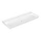 V&B Collaro Meuble-lavabo 120x47 cm, sans trop-plein, stone white C-plus-1