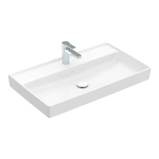 V&B Collaro Meuble-lavabo 80x47 cm, sans trop-plein, blanc