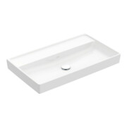 V&B Collaro Meuble-lavabo 80x47 cm, sans trop-plein, sans trou de robinet, blanc