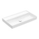 V&B Collaro Meuble-lavabo 80x47 cm, sans trou de robinet, blanc C-plus-1