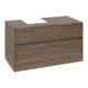 V&B Collaro Meuble sous lavabo 100x54,8x50 cm, évier à gauche, chêne Arizona-3