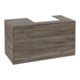 V&B Collaro Meuble sous lavabo 100x54,8x50 cm, lavabo à droite, LED 7,3 W, st. Oa-3