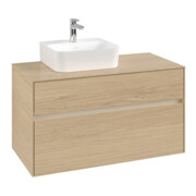 V&B Collaro Meuble sous lavabo 100x54,8x50 cm, WT l, LED 7,3 W, Nord Oa