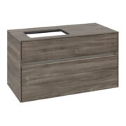 V&B Collaro Meuble sous lavabo 100x54,8x50 cm, WT l, LED 7,3 W, st. Oa