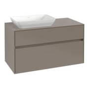 V&B Collaro Meuble sous lavabo 100x54,8x50cm, WT l, LED 7,3 W, Mar bl.