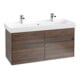 V&B Collaro Meuble sous lavabo 115,4x54,6x44,4cm, WT avec, chêne arizona-3