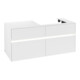 V&B Collaro Meuble sous lavabo 120x54,8x50 cm, droite, LED 8,8 W, blanc mat-1