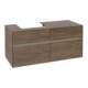 V&B Collaro Meuble sous lavabo 120x54,8x50 cm, WT l, LED 8,8 W, Ariz. Oa