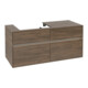 V&B Collaro Meuble sous lavabo 120x54,8x50 cm, WT l, LED 8,8 W, Ariz. Oa-1