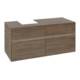 V&B Collaro meuble sous-lavabo 120x54,8x50 cm, WT l, LED 8,8 W, Ariz. Oa-1