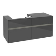 V&B Collaro Meuble sous lavabo 120x54,8x50 cm, WT l, LED 8,8 W, glo Gr