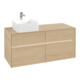 V&B Collaro Meuble sous lavabo 120x54,8x50 cm, WT l, LED 8,8 W, Nord Oa-4