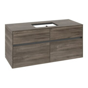 V&B Collaro Meuble sous lavabo 120x54,8x50cm, vasque centrale, chêne stone