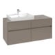 V&B Collaro Meuble sous lavabo 120x54,8x50cm, WT l, LED 8,8 W, graphite-1