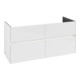 V&B Collaro Meuble sous lavabo 126,1x61x48cm, LED 9,4W, blanc brillant-1