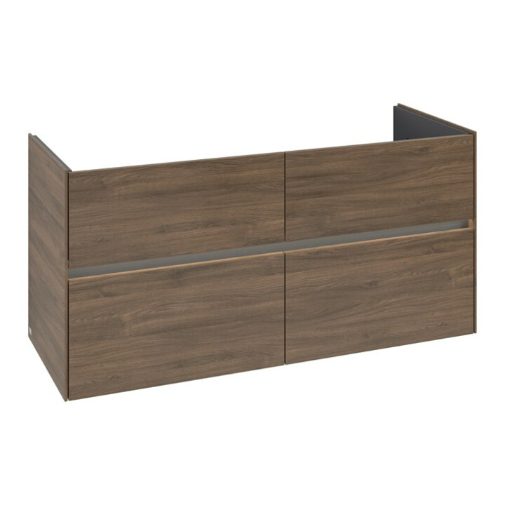 V&B Collaro Meuble sous lavabo 126,1x61x48cm, WT mi, LED 9,4W, Ariz. Oa