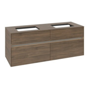 V&B Collaro Meuble sous lavabo 140x54,8x50 cm, 2 tiroirs, LED 10 W, Ar Oa-3