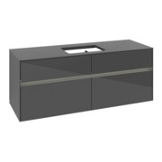 V&B Collaro Meuble sous lavabo 140x54,8x50 cm, f WT mi, LED 10W, glo Gr-1