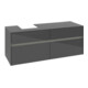 V&B Collaro Meuble sous lavabo 140x54,8x50 cm, WT l, LED 10W, glo Gr-3