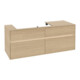 V&B Collaro Meuble sous lavabo 140x54,8x50 cm, WT l, LED 10W, Nord Oa-1