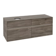 V&B Collaro Meuble sous lavabo 140x54,8x50 cm, WT l, LED 10W, st. Oa