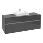 V&B Collaro Meuble sous lavabo 140x54,8x50 cm, WT mi, LED 10 W, glo Gr-3