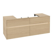 V&B Collaro Meuble sous lavabo 140x54,8x50 cm, WT mi, LED 10 W, Nord Oa