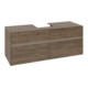 V&B Collaro Meuble sous lavabo 140x54,8x50cm, f WT mi, LED 10W, Ar Oa-3