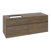 V&B Collaro Meuble sous lavabo 140x54,8x50cm, LV gauche, chêne arizona-3