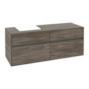 V&B Collaro meuble sous-lavabo 140x54,8x50cm, LV gauche, chêne pierre-4