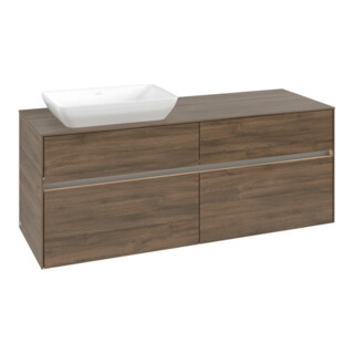 V&B Collaro Meuble sous lavabo 140x54,8x50cm, WT l, LED 10W, Ariz. Oa