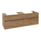 V&B Collaro Meuble sous-lavabo 160x54,8x50 cm, 2 tiroirs, chêne Kansas-3