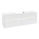 V&B Collaro Meuble sous lavabo 160x54,8x50 cm, WT mi, LED 12W, blanc brillant-3